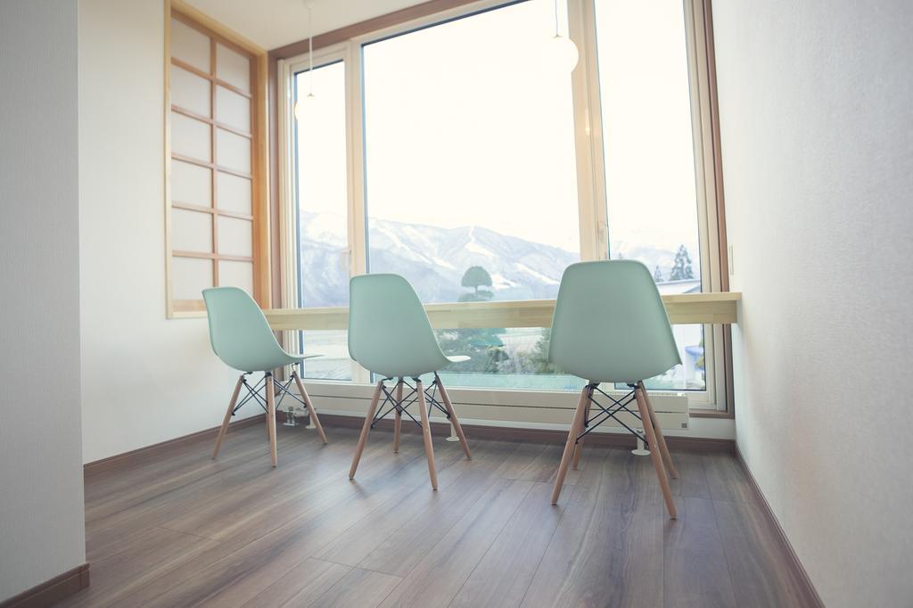 Ryokan Mokuzin Hakuba Bagian luar foto